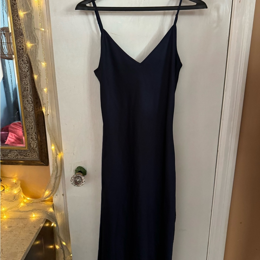 Wilfred Midnight Blue slip dress S